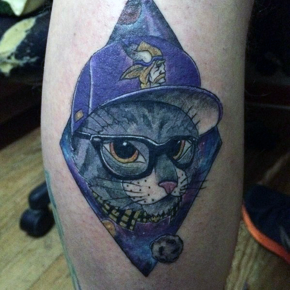 стиль тату нью скул