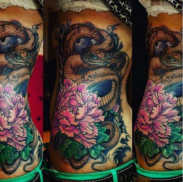 татуировки в стиле япония