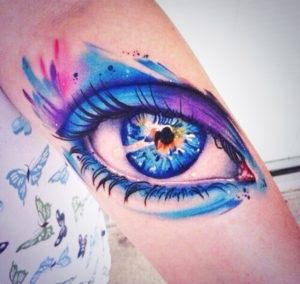 Акварельные татуировки