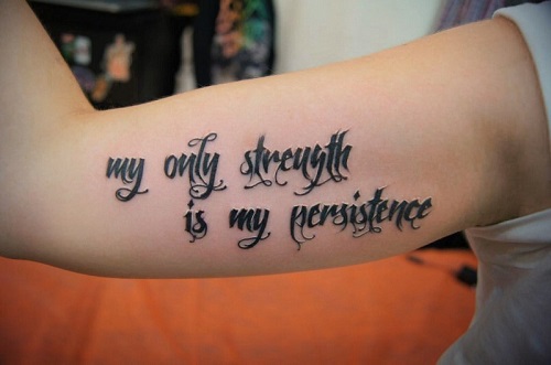 тату надписи и их значение