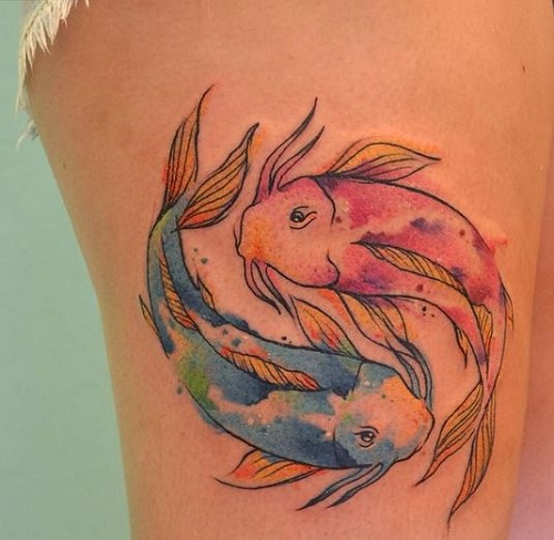 тату эскизы рыбы