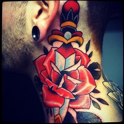 татуировка олд скул